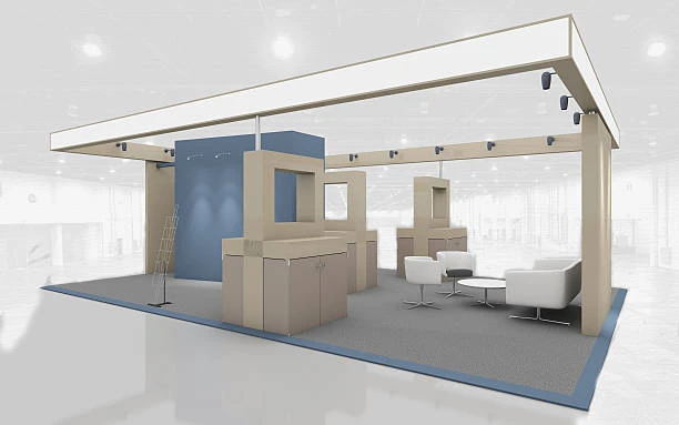 Montagem de stand corporativo
