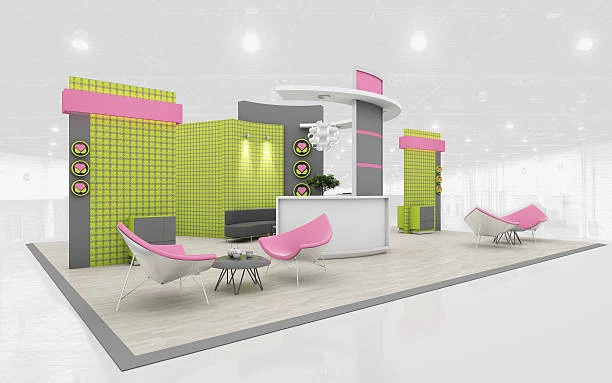Montagem de stand corporativo