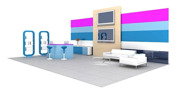Montagem de stand corporativo