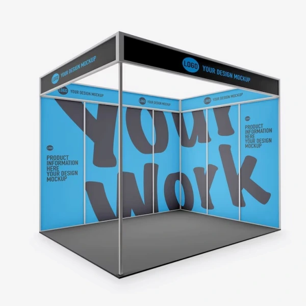 Montagem de stand para evento corporativo